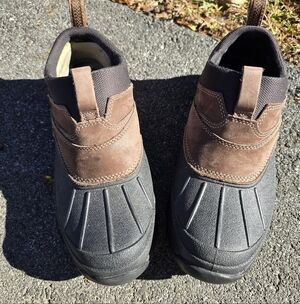 L.L. Bean Men's Brown and Black Tek 2.5 Shoes Size 7 1/2 EUC